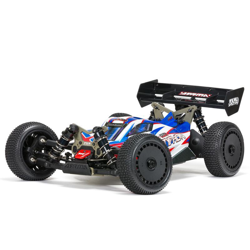 Arrma Typhon 6S "TLR Tuned" 1/8 4WD RTR Buggy (Red/Blue) - ARA8406