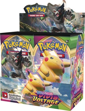 Pokemon SWSH Vivid Voltage Booster