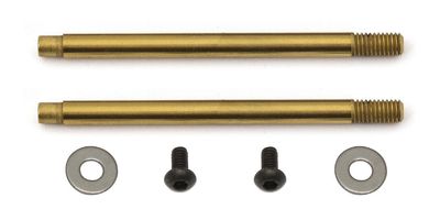 Team Associated 3x23mm V2 Ti-Nitride Screw Mount Front Shock Shaft (2) - ASC91617