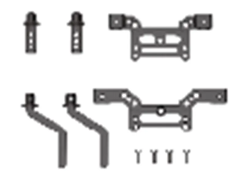 SLYDER16 Front &amp; Rear Shock Tower S1608