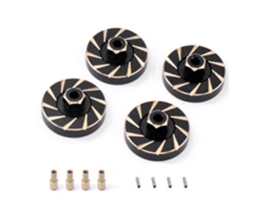 Brass Wheel Hex Counterweight TRX-4M 1/18 (4)