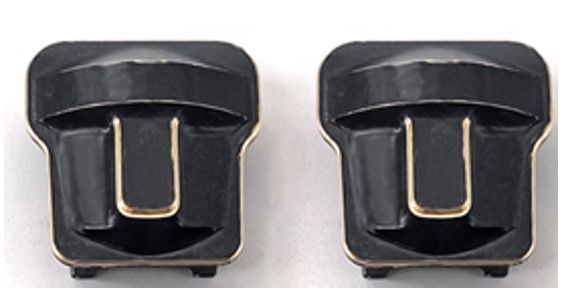 Hobby Details Brass Portal Axle Differential Covers TRX-4M 1/18 (2)