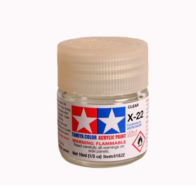 Tamiya X Acrylic X22 Gloss Clear
