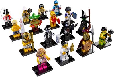Lego Collectible Minifigures: Series 2 8684 - COMPLETE SET OF 16 Sealed