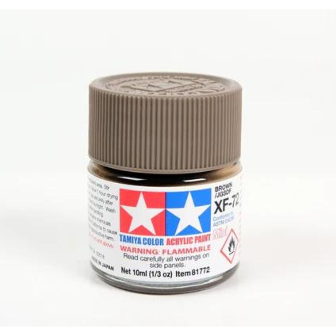 Tamiya XF Acrylic XF72 Flat Brown [JGSDF]