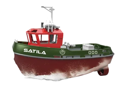 RC-Pro Satila Mini R/C Tug Boat - SATILA