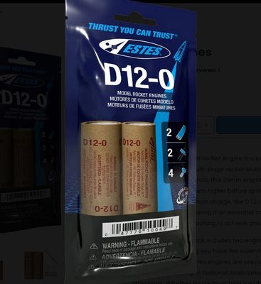 D12-0 Booster Stage (2/PK)