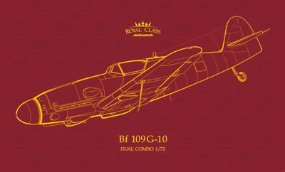 Bf 109G-10 &amp; G-14/AS Dual Combo Royal Class Edition 1/72 #R0022 by Eduard