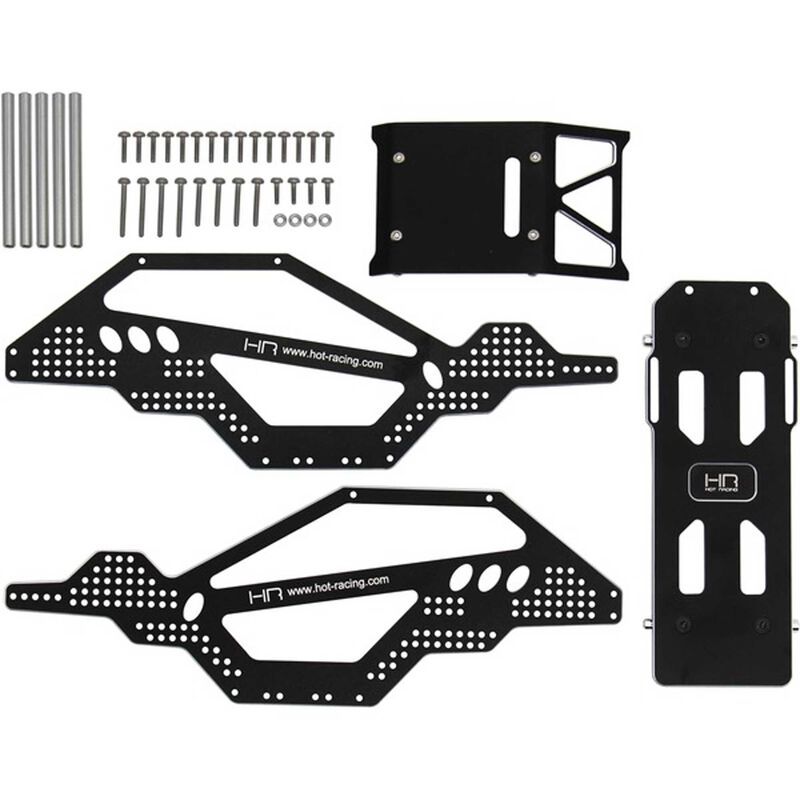 Aluminum Rock Racer Conversion Chassis- SCX24 SXTF14RR01