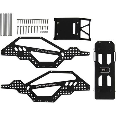Aluminum Rock Racer Conversion Chassis- SCX24 SXTF14RR01