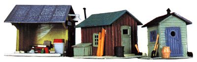 Trackside Shanties [HO] #1348 by Life-Like Trains