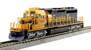 KATO HO EMD SD40-2 Mid Production AT&amp;SF #5088 w/DCC