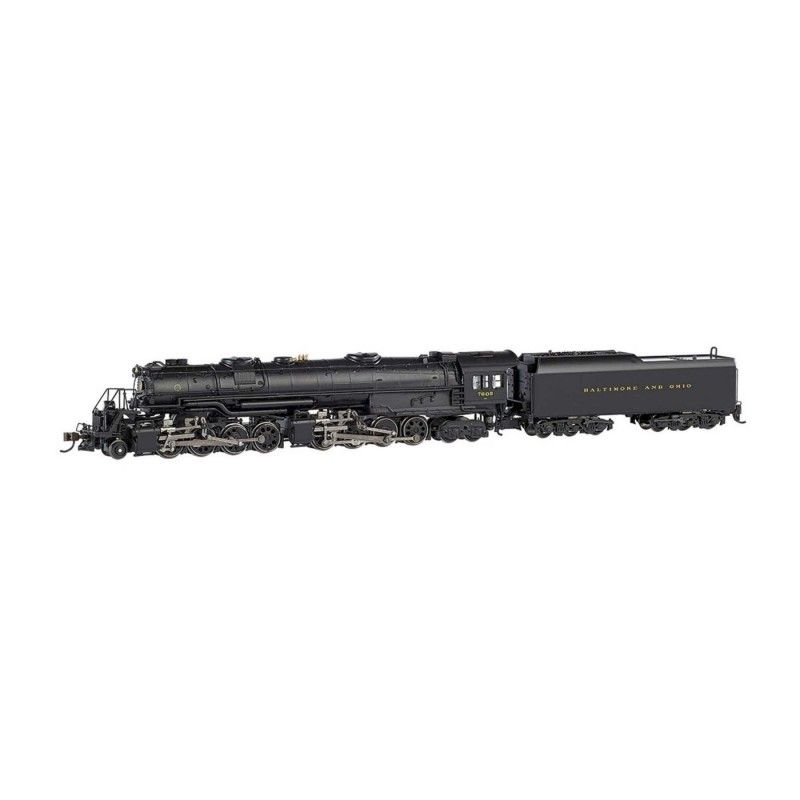 Bachmann #80851 N SP EM-1 2-8-8-4 Steam Loco B&amp;O 7602-Erly Lrg Dme
