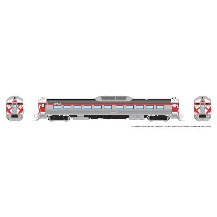 Rapido N Budd RDC-1 (Ph 2) (DC/DCC/Sound): CP Rail - Action Red