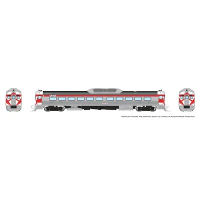Rapido N Budd RDC-1 (Ph 2) (DC/DCC/Sound): CP Rail - Action Red