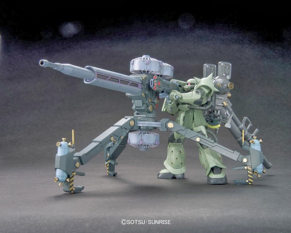 HG Thunderbolt #03 1/144 MS-06 Zaku II and Big Gun #5068501 by Bandai