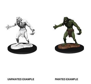 D&amp;D Unpainted Mini - Raging Troll 90081