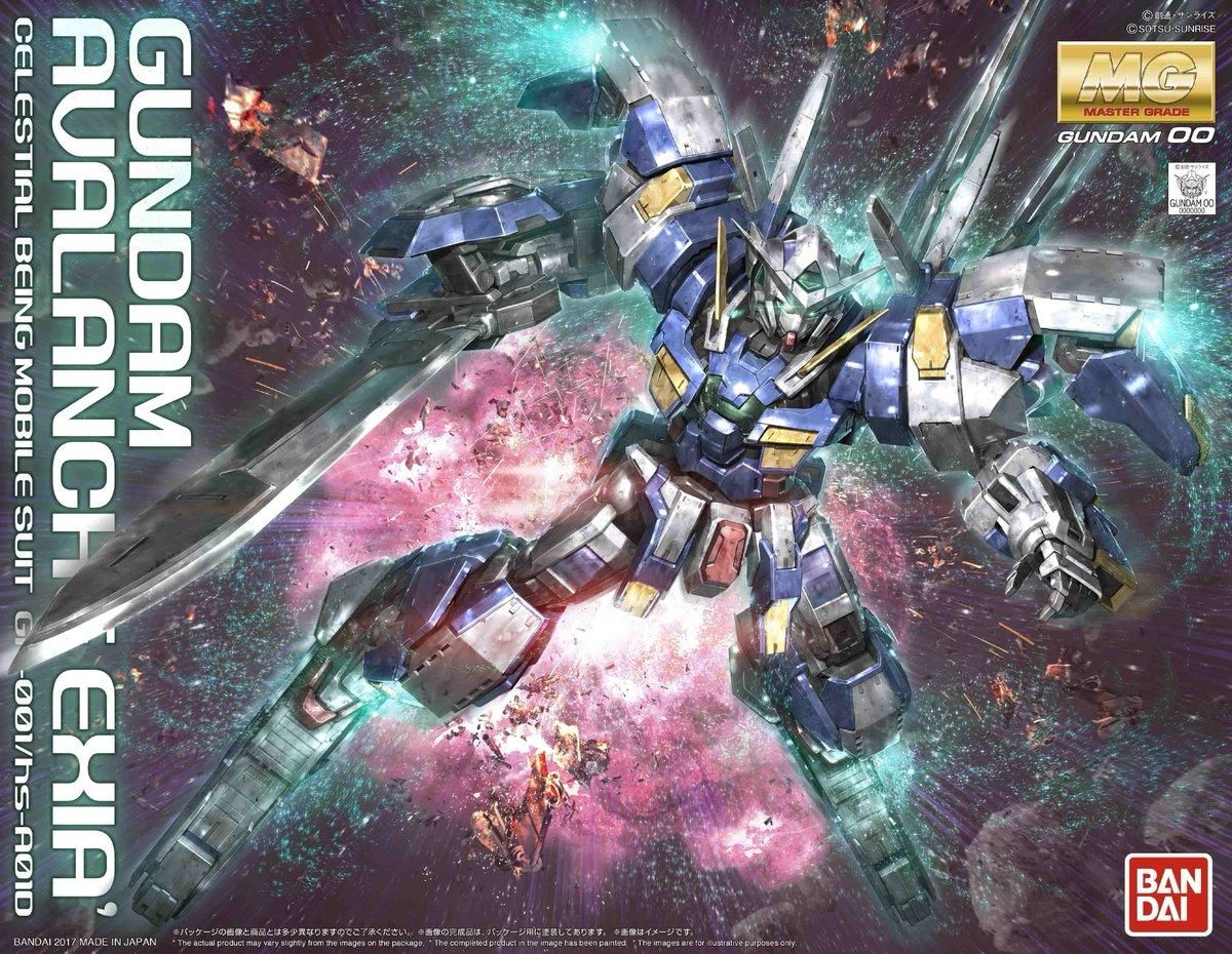 MG 1/100 GN-001/hs-A01 Avalanche Gundam Exia #5063531 by Bandai