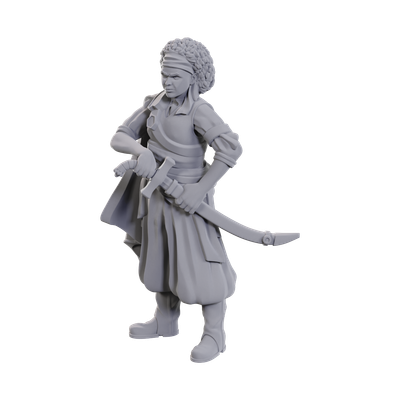 D&amp;D Unpainted Mini - Ansalon Human Rogue 90110