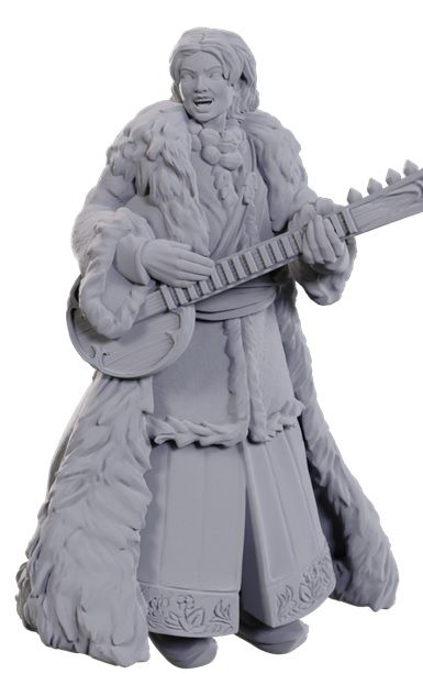 D&amp;D Unpainted Minis - Ansalon Human Bard 90108