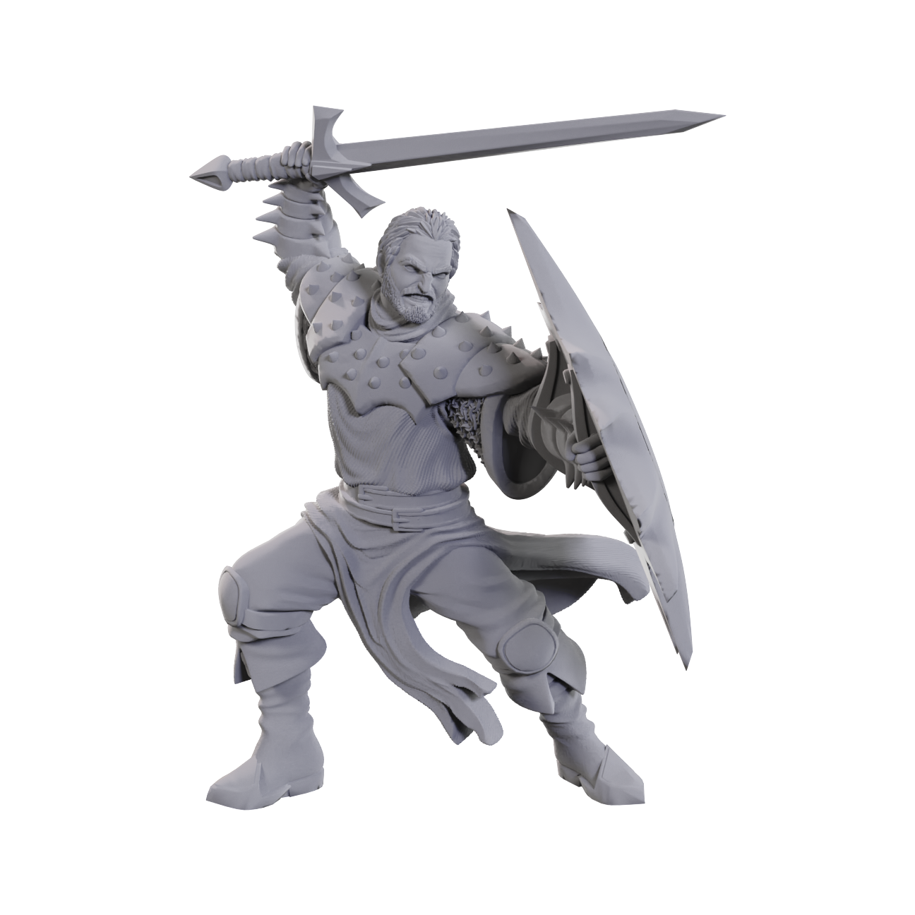 D&amp;D Unpainted Mini - Dragon Army Soldier 90107