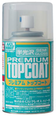 Mr. Premium Top Coat Semi-Gloss Aerosol (88ml)