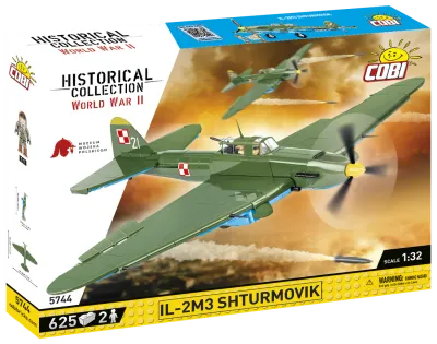 Cobi Historical Collection WWII: Ilyushin IL-02 Shturmovik Poland 925 PCS
