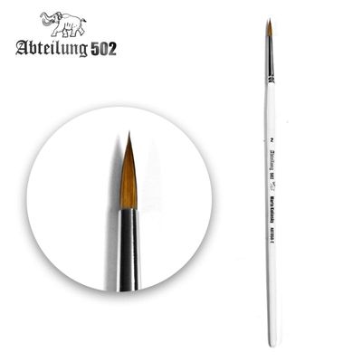 Abteilung502 Brush Marta Kolinsky Round 2 - ABT850-2