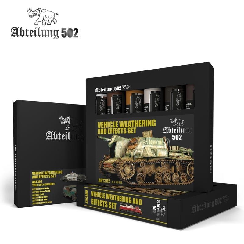Abteilung502 Weathering and Effects Set Vehicle - ABT302