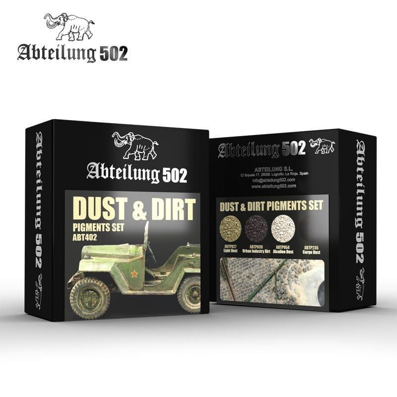 Abteilung502 Pigments Set Dust and Dirt - ABT402
