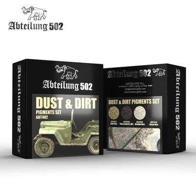 Abteilung502 Pigments Set Dust and Dirt - ABT402