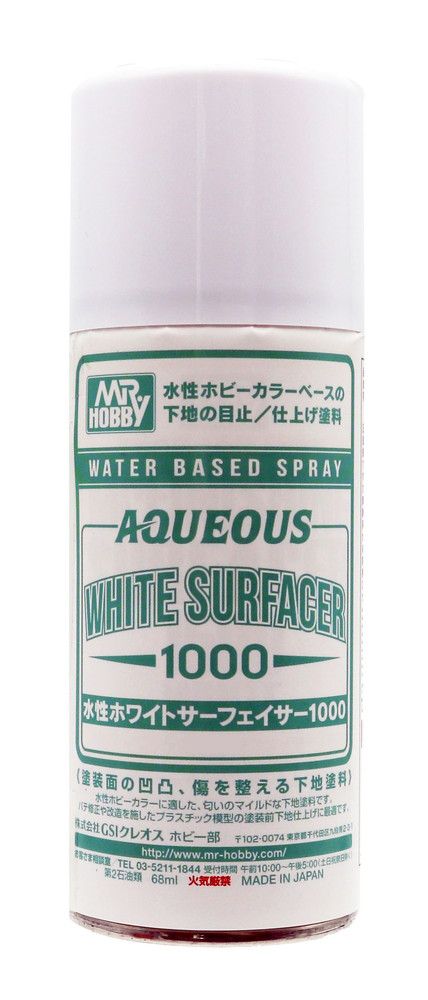 Mr. Aqueous White Surfacer 1000