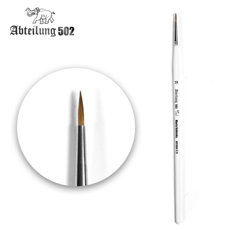 Abteilung502 Brush Marta Kolinsky Round 00 - ABT850-00