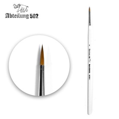 Abteilung502 Brush Marta Kolinsky Round 1 - ABT850-1