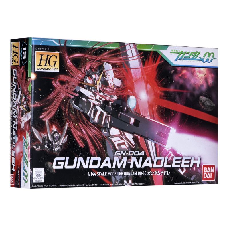 HG 00 #15 1/144 GN-004 Gundam Nadleeh #5060645 by Bandai