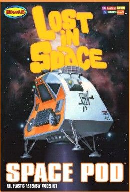 Space Pod from the Classic TV Series Lost in Space 1/24 #901 by Moebius