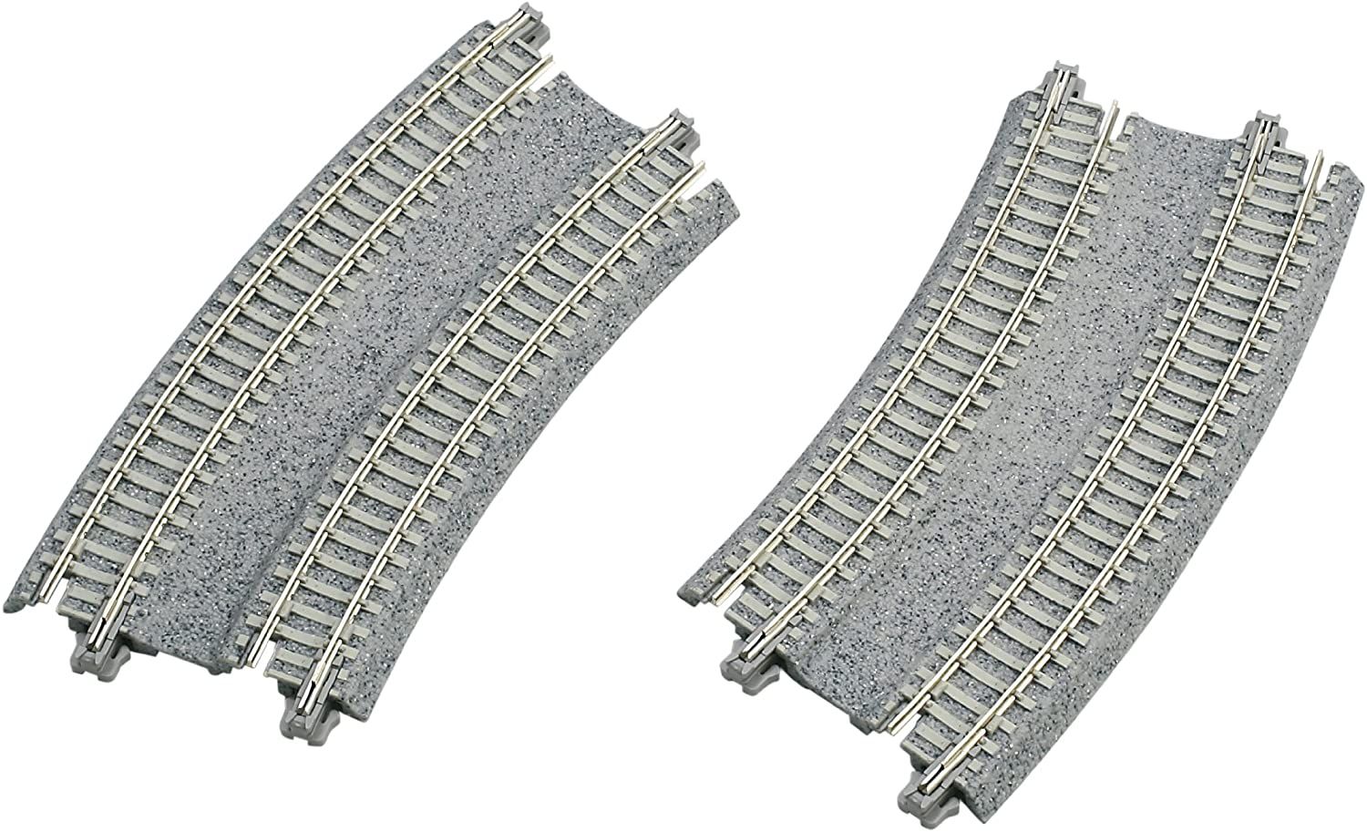 UniTrack N Curved Double Track R12 3/8"/11" Superelevated Easement 2 Pieces