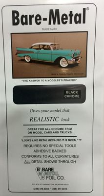Bare Metal Foil - Black BAR007