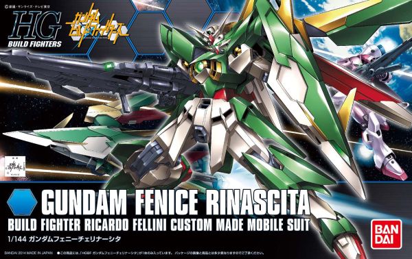 HG Build 1/144 #17 Gundam Fenice Rinascita #5059563 by Bandai