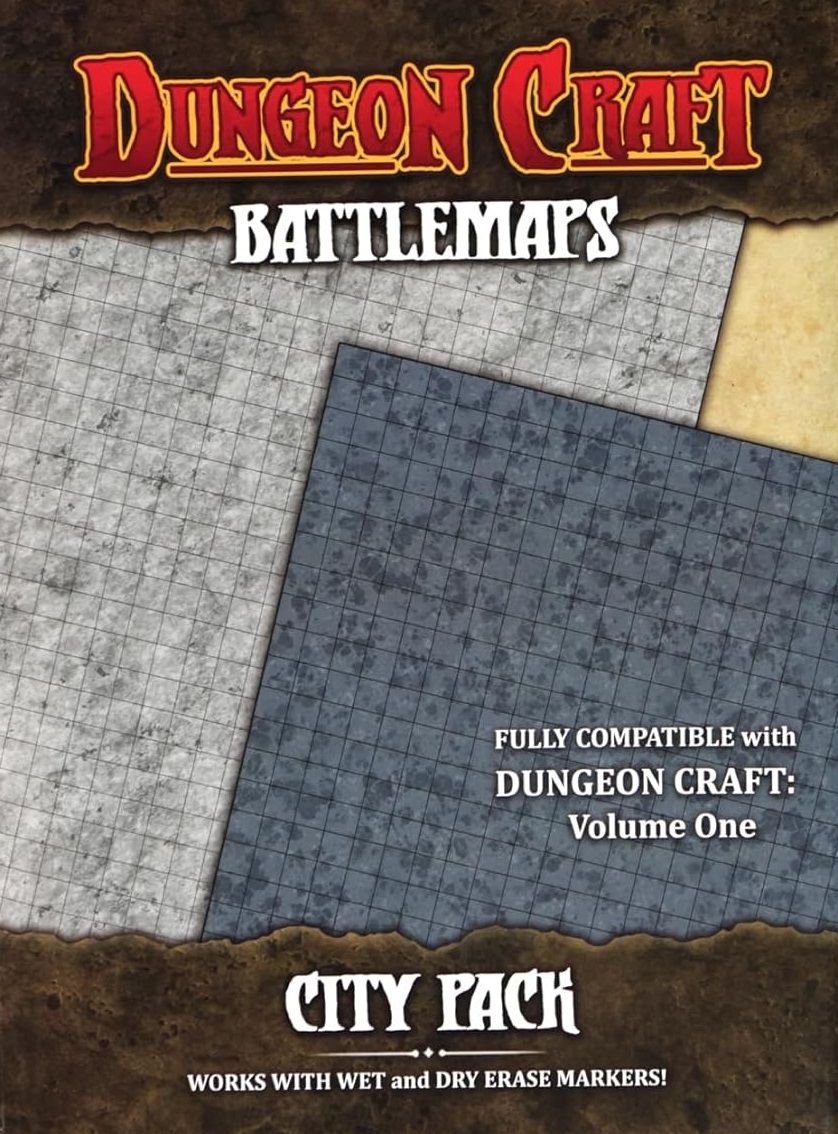 Dungeon Craft Battle Map: City