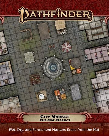 Paizo Pathfinder Flip Mat City Market