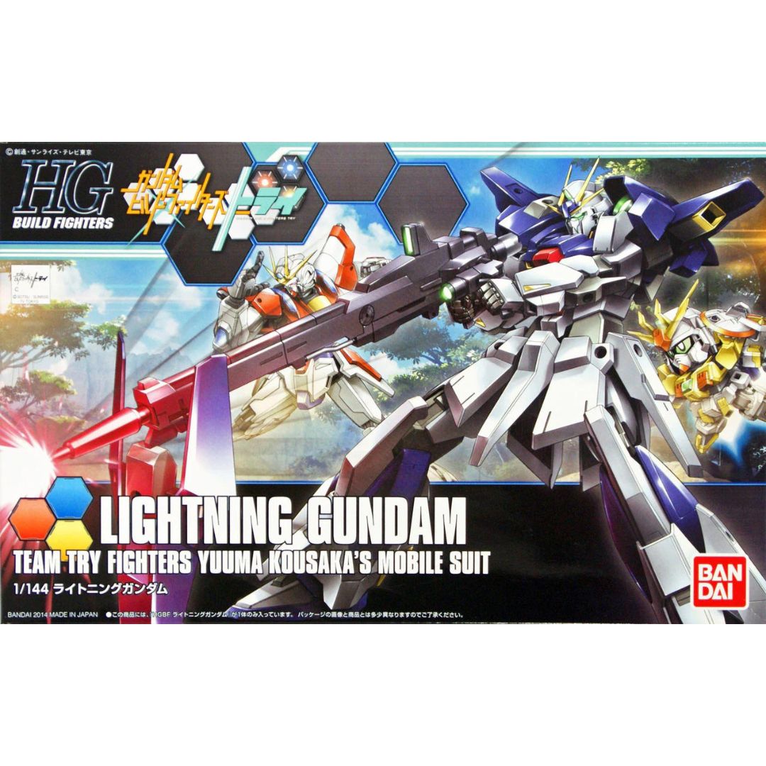 HG Build 1/144 #20 Lightning Gundam #5055433 by Bandai