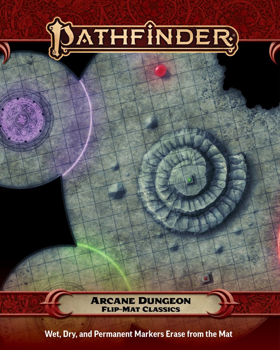 Paizo Pathfinder Flip Mat Arcane Dungeon