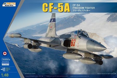 Canadair CF-5A Freedom Fighter 1/48 #48109 by Kinetic
