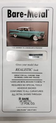 Bare Metal Foil - Chrome BAR001