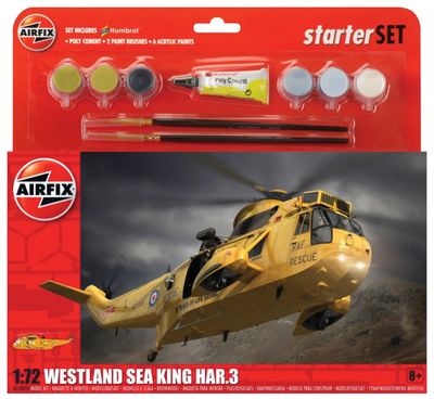 Westland Sea King Har.3 Gift Set 1/72 #55307B by Airfix