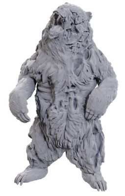 D&amp;D Unpainted Mini - Zombie Grizzly Bear 90746