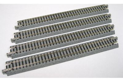 Kato UniTrack N 7 5/16" Straight Track 4 pcs