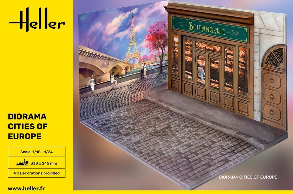 Diorama Cities of Europe 1/35 #81256 by Heller