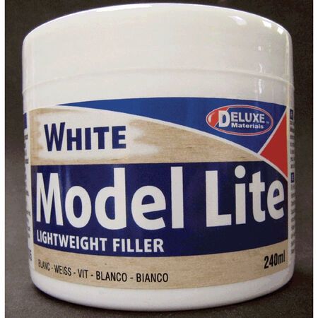 Deluxe Model Lite Balsa Filler - Assorted Colours, Colour: White DLMBD5
